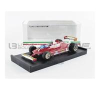 Voiture Miniature de Collection - BRUMM 1/43 - FERRARI 312 T5 - GP Argentine 1980 - Red - R574