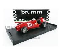 Voiture Miniature de Collection BRUMM 1-43 - FERRARI 375 F1 - GP de Suisse 1951 - Red - R125 - Metal G