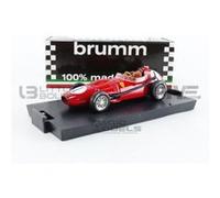 Voiture Miniature de Collection BRUMM 1-43 - FERRARI Dino 246 F1 - GP Grande Bretagne 1958 - Red - R069 G