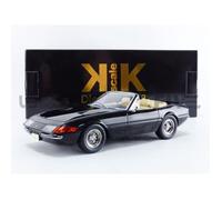Kk Scale Kkdc180612 - Ferrar 365 Gtb Daytona Spyder Black 1969 Miami Vice - Échelle 1 18 - Mod Le De Collection
