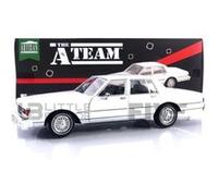 Voiture Miniature de Collection GREENLIGHT COLLECTIBLES 1-18 - CHEVROLET Caprice Classic - 1980 - White - 19109 - Metal