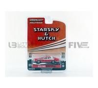 Voiture Miniature de Collection GREENLIGHT COLLECTIBLES 1-64 - FORD Gran Torino - Starsky et Hutch - 1976 - Red / White - 44780A - Metal G