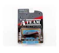 Voiture Miniature de Collection GREENLIGHT COLLECTIBLES 1-64 - GMC Van Agence Tous Risques / The A-Team Van - Black - 44790B G