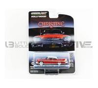 Voiture Miniature de Collection - GREENLIGHT COLLECTIBLES 1/64 - PLYMOUTH Fury Evil Version Christine - 1983 - Red / White - 44840B
