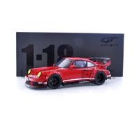 Voiture Miniature de Collection - GT SPIRIT 1/18 - PORSCHE 911 RWB Painkiller - Indian Red