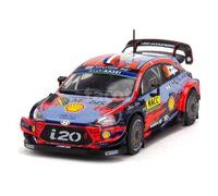 Voiture miniature de collection - Hyundai i20 Coupe WRC Catalunya 2019 - IXO 1/43