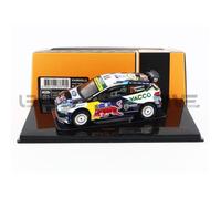 Voiture Miniature de Collection - IXO 1/43 - FORD Fiesta R5 MKII - Artic Rallye Finlande 2021 - Blanc - RAM800LQ