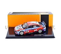 Voiture Miniature de Collection - IXO 1/43 - HYUNDAI Elantra N - Nurburgring 2021 - Blue / Red