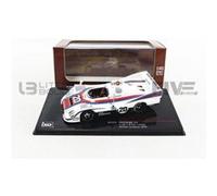 Voiture Miniature de Collection IXO 1-43 - PORSCHE 936 - Winner Le Mans 1976 - Blanc / Blue / Rouge - LM1976 - Metal Rouge G