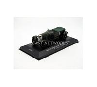 Voiture miniature de collection - IXO - BENTLEY Speed Six - 1/43 - Vainqueur Le Mans 1930 - Blanc/Vert
