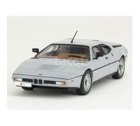 Voiture miniature de collection - IXO - BMW M1 1978 - Échelle 1/43 - Monté métal - Gris