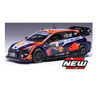Voiture Miniature de Collection - IXO - HYUNDAI i20 N Rally1 - 1/43 - Rallye Monte Carlo 2023 - Multicolore