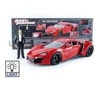 2014 Lykan Hypersport Con Luces Fast & Furious + Dom 1:18 Jada Toys 31140