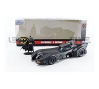 Jada Toys Dc Comics 1:3 2 1989 Batmobile Moulé Voiture Avec Batman Figurine,