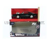 Voiture Miniature de Collection JADA TOYS 1-32 - DODGE Charger Fast and Furious 9 - 1970 - Glossy Black - 32215BK - Metal G