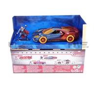 Voiture Miniature de Collection - JADA TOYS 1/32 - FORD GT - Dr Strange - Blanc, Bleu / Rouge