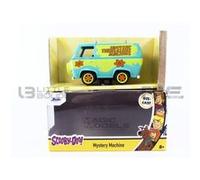 Voiture Miniature de Collection JADA TOYS 1-32 - MYSTERY MACHINE Scooby Doo Mystery Machine - Blue / Green - 32040BL Multicolore G