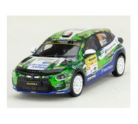 Voiture miniature de collection - Lancia Ypsilon Rally4 HF Barum Rally 2025 - IXO 1/43