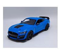 Voiture miniature de collection - MAISTO - FORD Shelby GT500 Mustang - Échelle 1/18 - Bleu - 2020