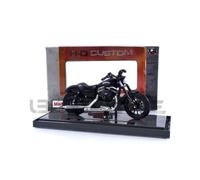 Voiture miniature de collection - MAISTO - HARLEY-DAVIDSON Sportster Iron 883 (2014) - 1/18 - Noir - 14+