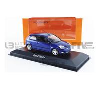 Voiture Miniature de Collection - MAXICHAMPS 1/43 - FORD Fiesta - 2002 - Blue Metallic