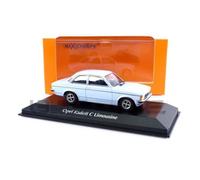 Voiture Miniature de Collection - MAXICHAMPS 1/43 - OPEL Kadett C - 1978 - Blue