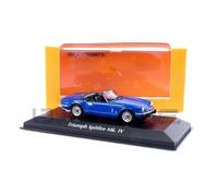 Voiture Miniature de Collection - MAXICHAMPS 1/43 - TRIUMPH Spitfire MKIV - 1972 - Blue