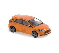 Voiture Miniature de Collection - MAXICHAMPS - FORD Focus ST - Échelle 1/43 - Orange Metallic - 2011