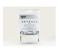 Voiture miniature de collection - MINI GT - Aston Martin DB5 Bond 007 1999 - 1/64 - Silver/Skyfall - Métal livré monté