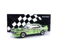 Voiture Miniature de Collection - MINICHAMPS 1/18 - BMW 3.0 CSL - 1973 - Green