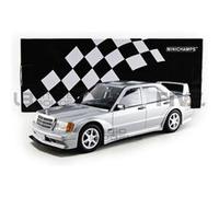 Voiture Miniature de Collection MINICHAMPS 1-18 - MERCEDES-BENZ 190E 2.5 16 Evo 2 - Silver - 155036101 G