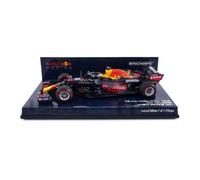 Voiture Miniature de Collection - MINICHAMPS 1/43 - RED BULL RB16B Honda - Winner Dutch GP 2021 - Blue / Red - 410211433