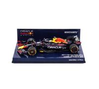 Voiture Miniature de Collection - MINICHAMPS 1/43 - RED BULL RB18 - Winner Abu Dhabi GP 2022 - Blue / Red / Yellow - 417222201