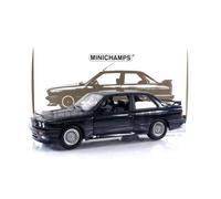 Voiture miniature de collection - MINICHAMPS - BMW M3 (E30) 1987 - Échelle 1/18 - Bleu métallisé - Réplique fidèle