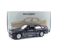 Voiture Miniature de Collection - MINICHAMPS - BMW M3 (E30) - 1987 - Noir Métallique - 1/18
