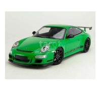 Minichamps Voiture miniature Porsche 911 GT3 RS 2007 échelle 1/18 Vert Réf. 155062124