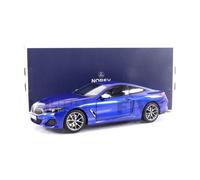 Voiture Miniature de Collection - NOREV 1/18 - BMW M850i - 2019 - Blue Metallic