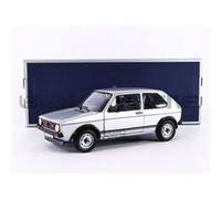 Voiture Miniature de Collection NOREV 1-18 - VOLKSWAGEN Golf 1 GTI - 1976 - Gris - 188486 Gris G