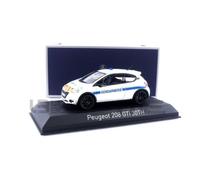 NOREV - Peu 208 GTI 30th Gendarmerie - 2014-1/43, White
