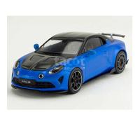 Voiture miniature de collection - NOREV - Alpine A110 R 2023 - Échelle 1/43 - Matt Alpine Blue/Black - Monté métal