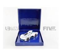 Voiture miniature de collection - NOREV - ALPINE Vision Gran Turismo - Échelle 1/43 - Coffret collector - Blanc/Bleu