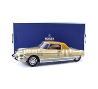 Voiture Miniature de Collection - NOREV - CITROEN DS 19 Le Candy - 1964 - Beige / Brown - 1/18
