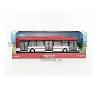 Voiture miniature de collection - NOREV - IRISBUS Bus - Échelle 1/43 - Rouge/Blanc - Réf. 431010R