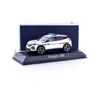 1:43 NOREV Peugeot 2008 Police Municipale 2024 White NV472875