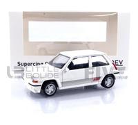 Voiture Miniature de Collection - NOREV - RENAULT SuperCinq GT Turbo Phase II - 1988 - Blanc - 1/43
