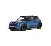 Voiture Miniature de Collection - OTTO MOBILE 1/18 - MINI Cooper S - Island Blue