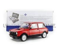 Voiture Miniature de Collection SOLIDO 1-18 - AUTOBIANCHI A112 MK5 - 1980 - Red - 1803802 - Metal G