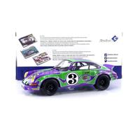 SOLIDO - POR 911 RSR Hippy Tribute - 1973-1/18, Purple/Green, 31 cm