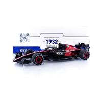 Voiture Miniature de Collection - SOLIDO - ALFA-ROMEO C43 - Échelle 1/18 - Australian GP 2023 - Rouge/Noir