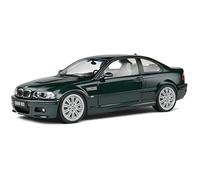 Voiture miniature de collection - SOLIDO - BMW E46 M3 Coupé - Vert - Échelle 1:18 - Intérieur